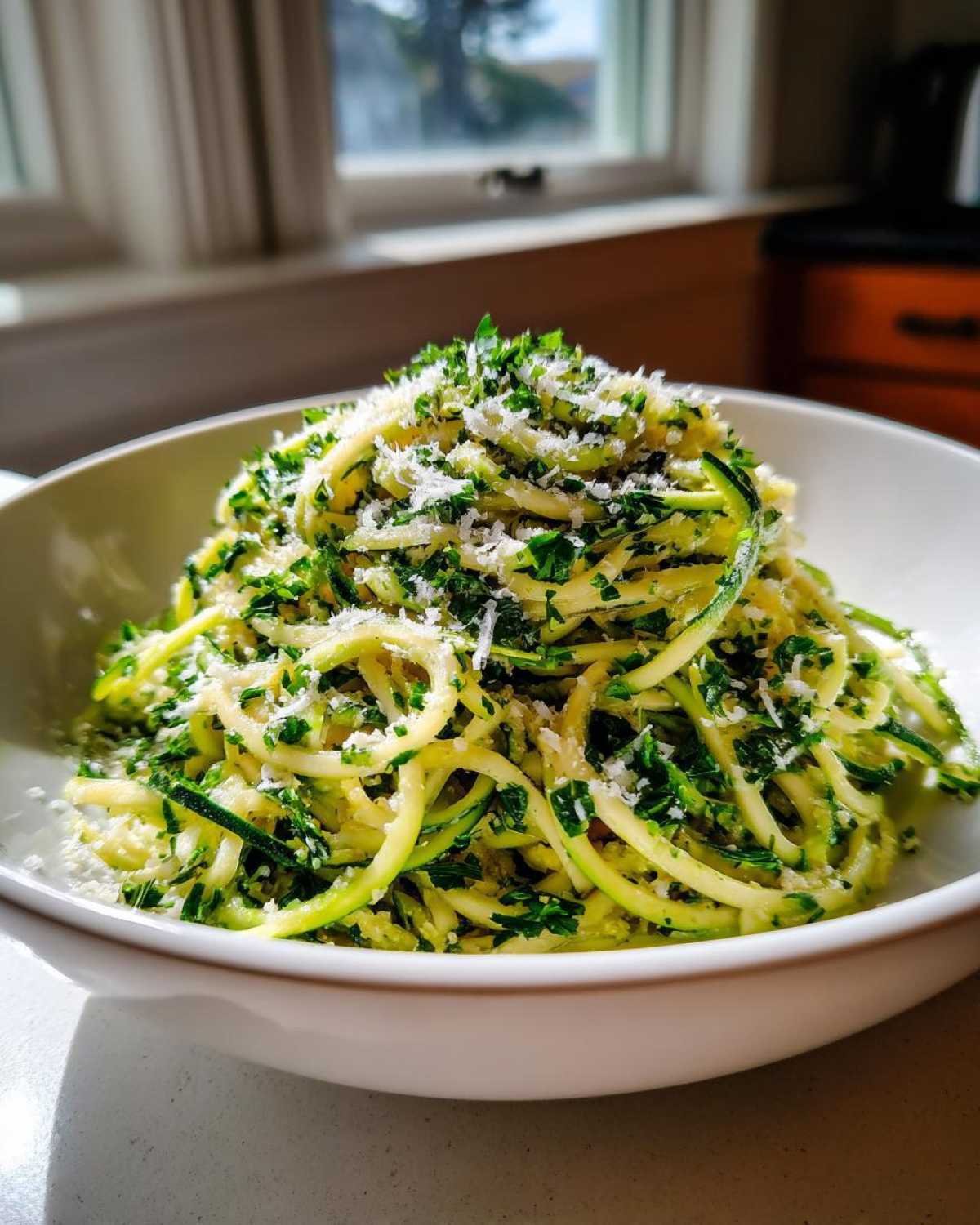 30-Minute Garlic Parmesan Zucchini Noodles - detail 4