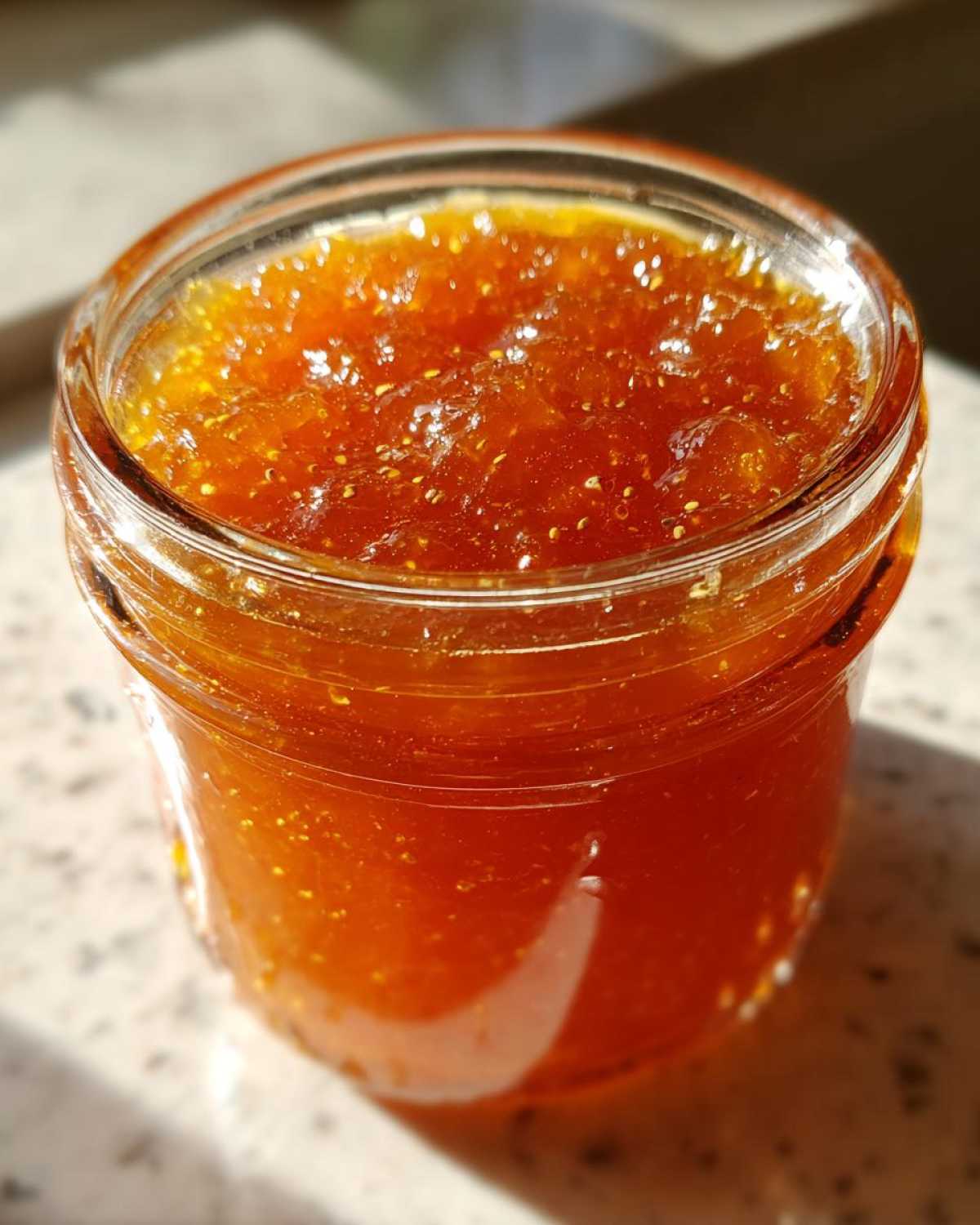 Apricot Vanilla Cardamom Jam - detail 1