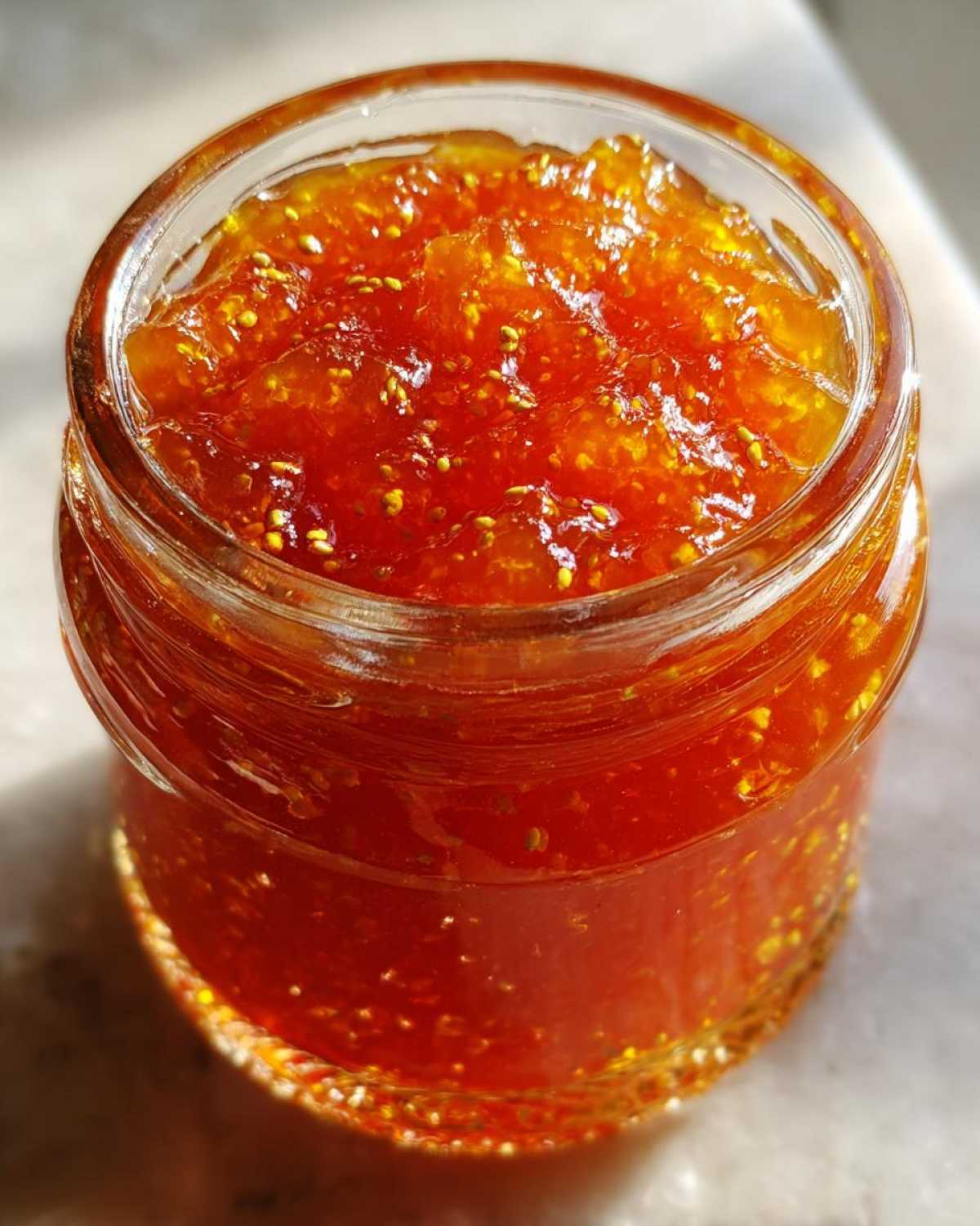 Apricot Vanilla Cardamom Jam - detail 2