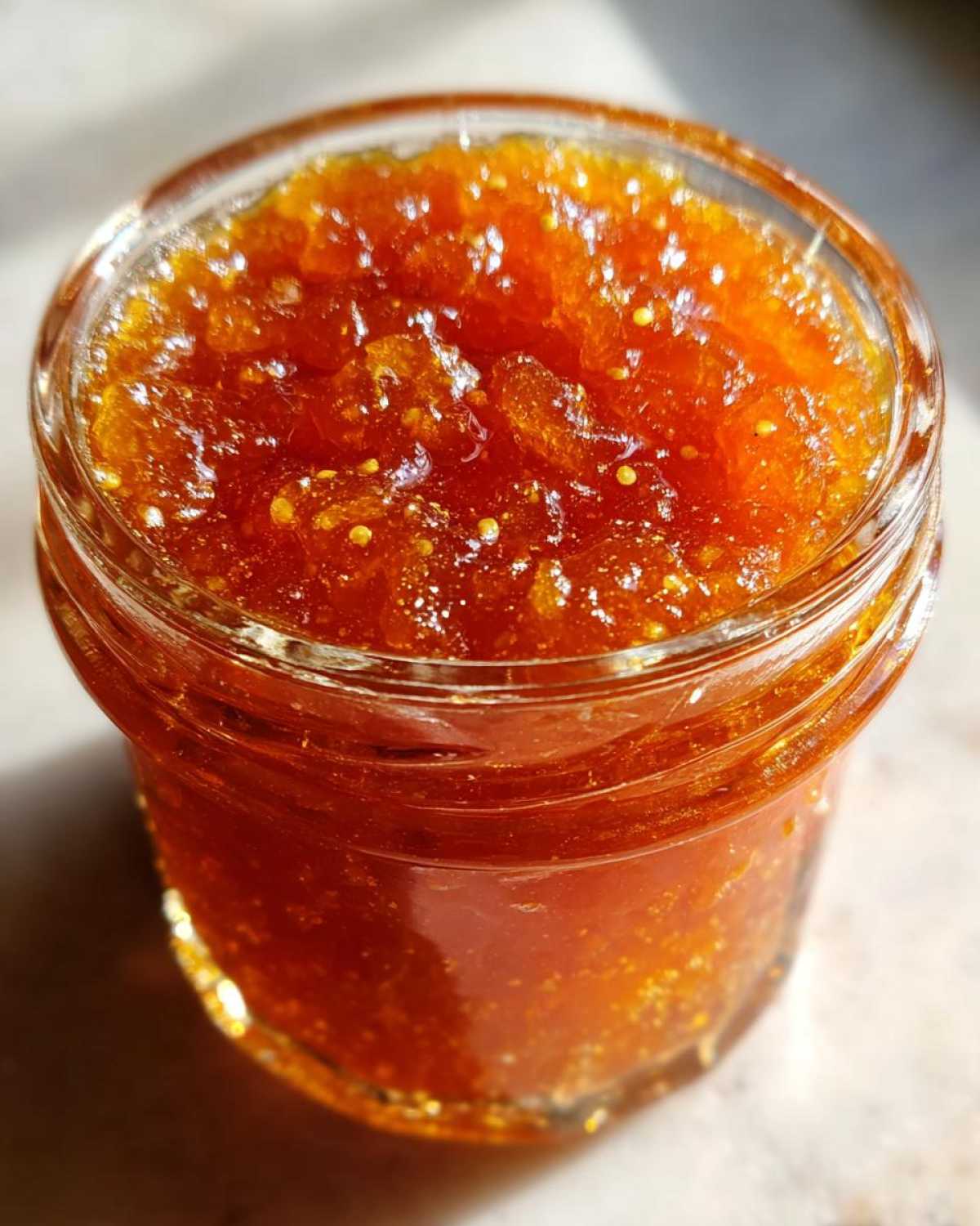 Apricot Vanilla Cardamom Jam - detail 3