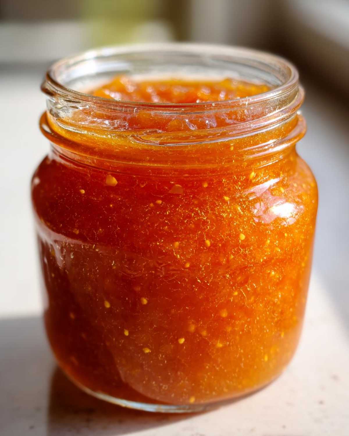 Apricot Vanilla Cardamom Jam - detail 4