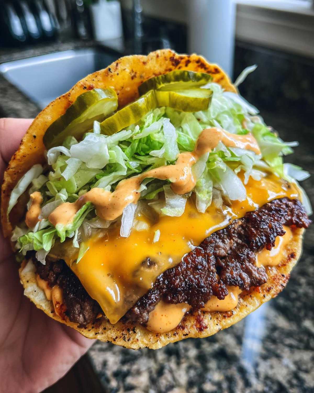 Big Mac Smash Tacos - detail 2