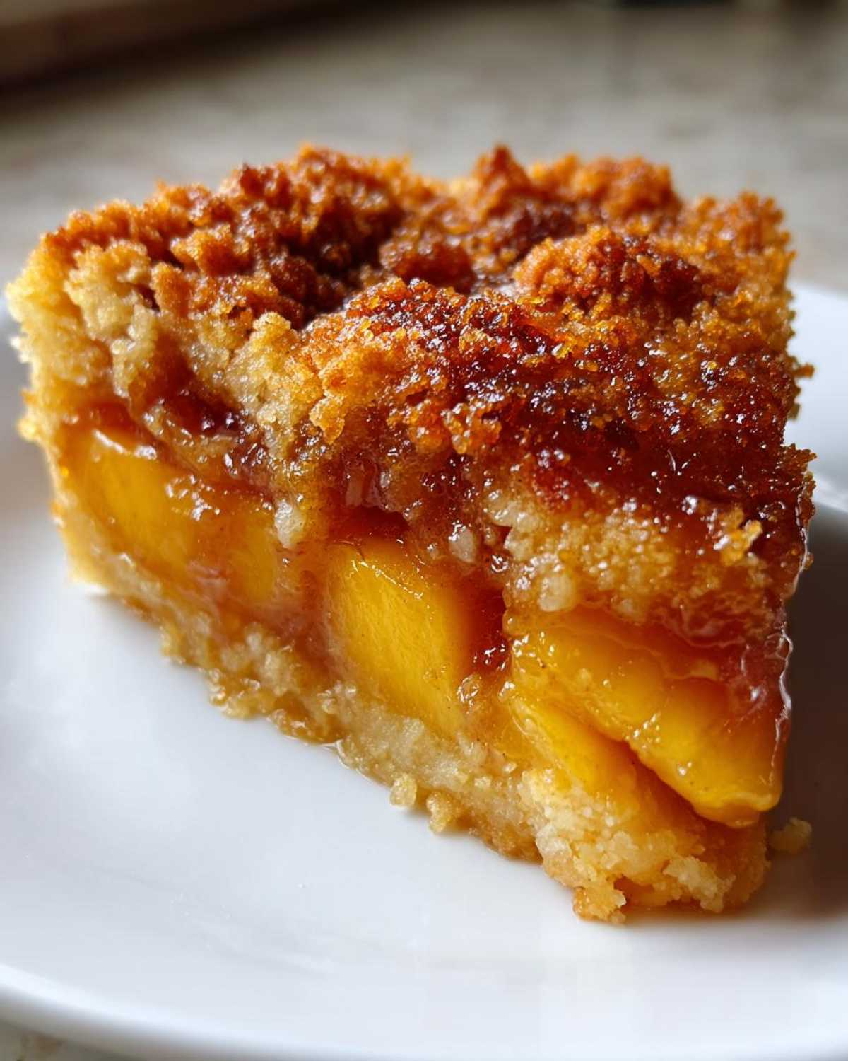 Brown Butter Peach Cobbler - detail 3