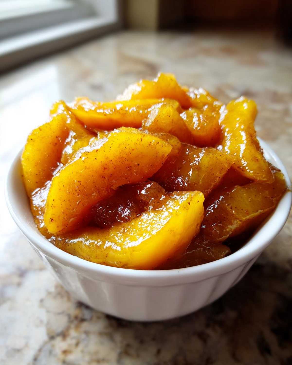Brown Sugar Bourbon Peach Pie Filling - detail 1