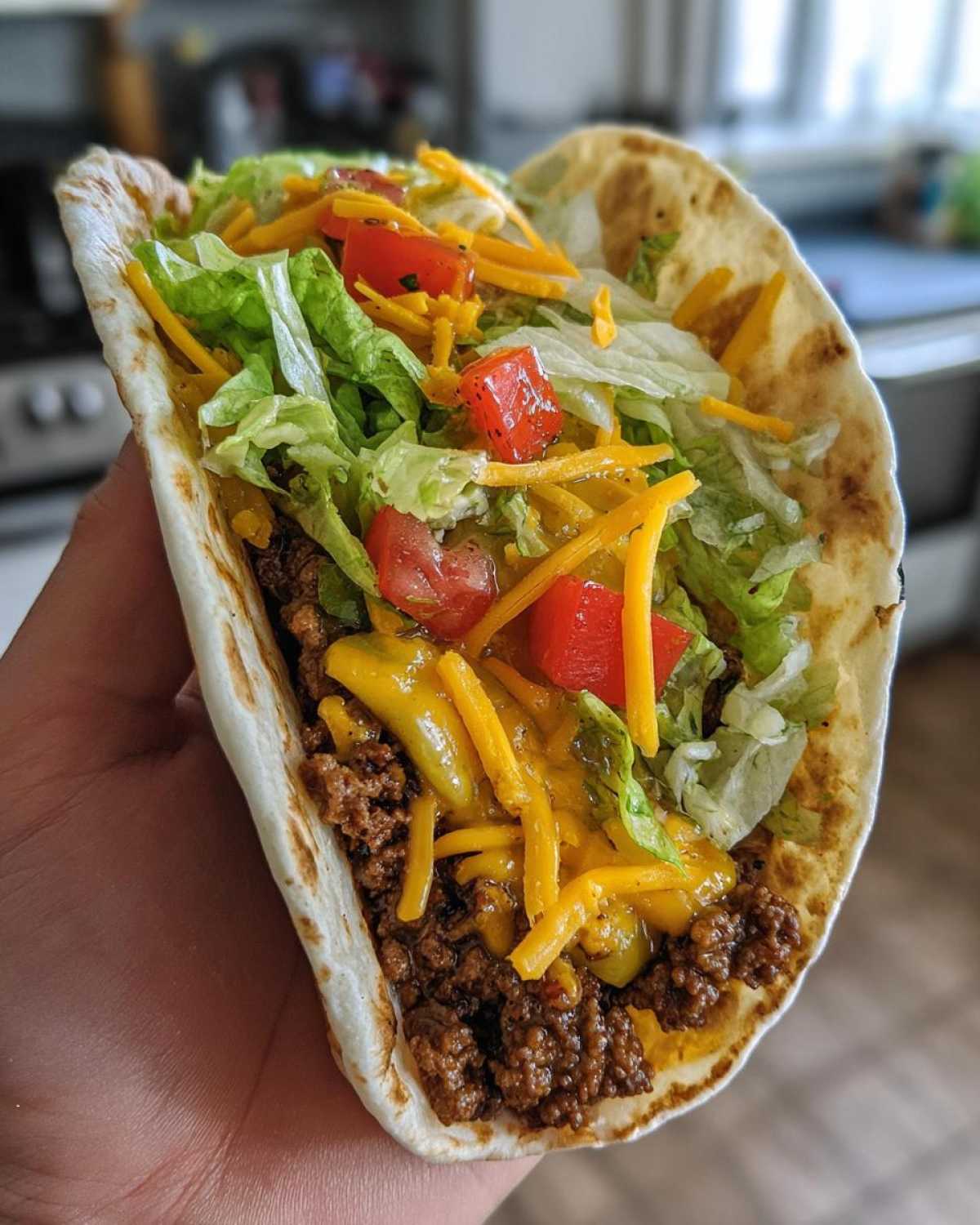 Cheeseburger Tacos - detail 1