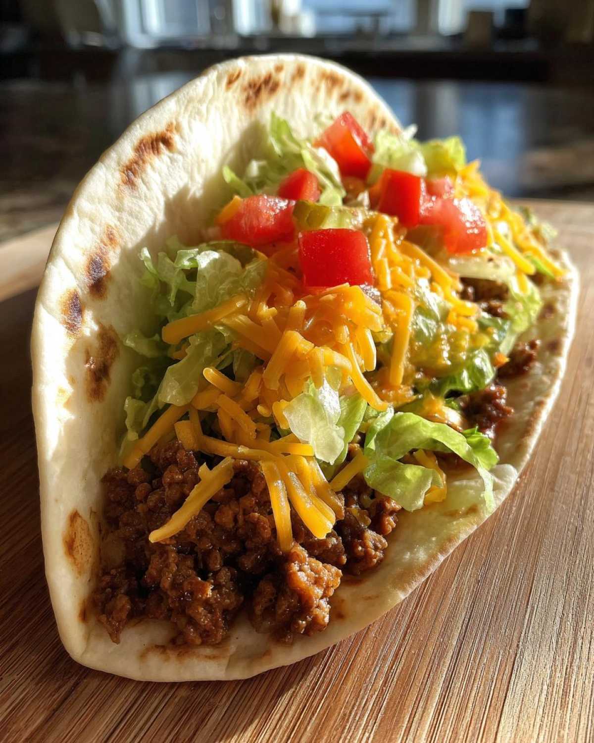 Cheeseburger Tacos - detail 2