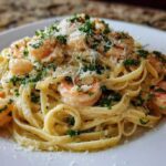 Creamy Lemon Shrimp Pasta