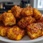 Crispy Cajun Tofu Bites - Air Fryer Recipe