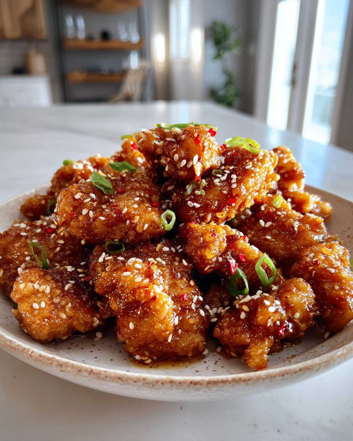 Crispy Chinese Honey Garlic Chicken - detail 1