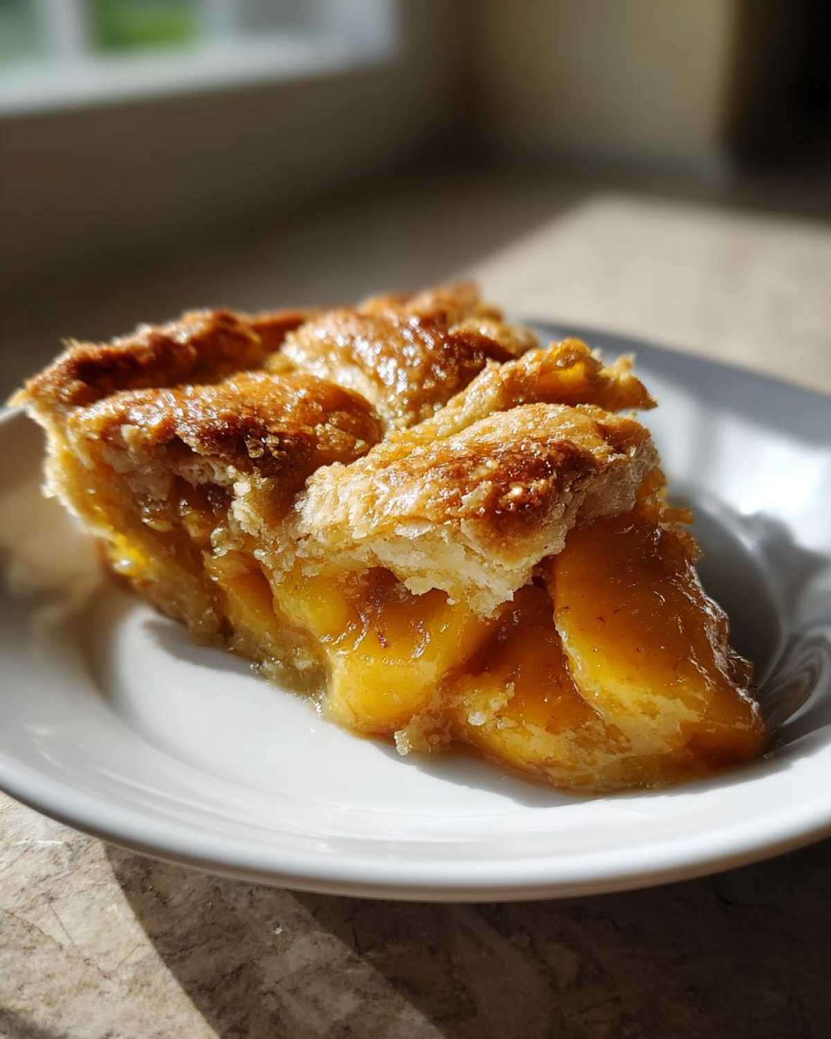 Easy Skillet Peach Cobbler - detail 3