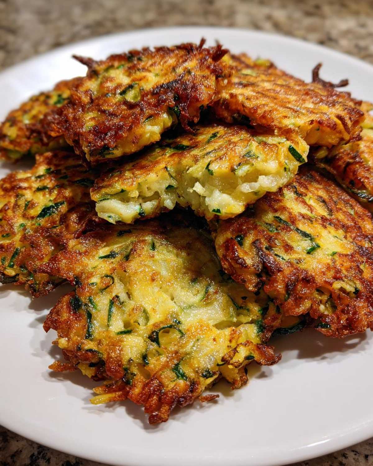 Easy Zucchini Fritters - detail 3