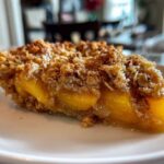 Extra Crispy Brown Butter Peach Crisp