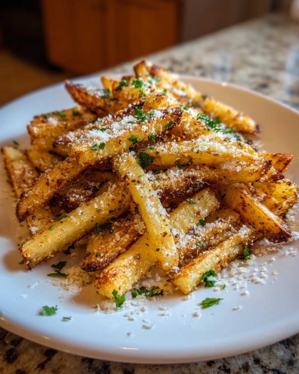 Garlic Parmesan Kohlrabi Fries - detail 3
