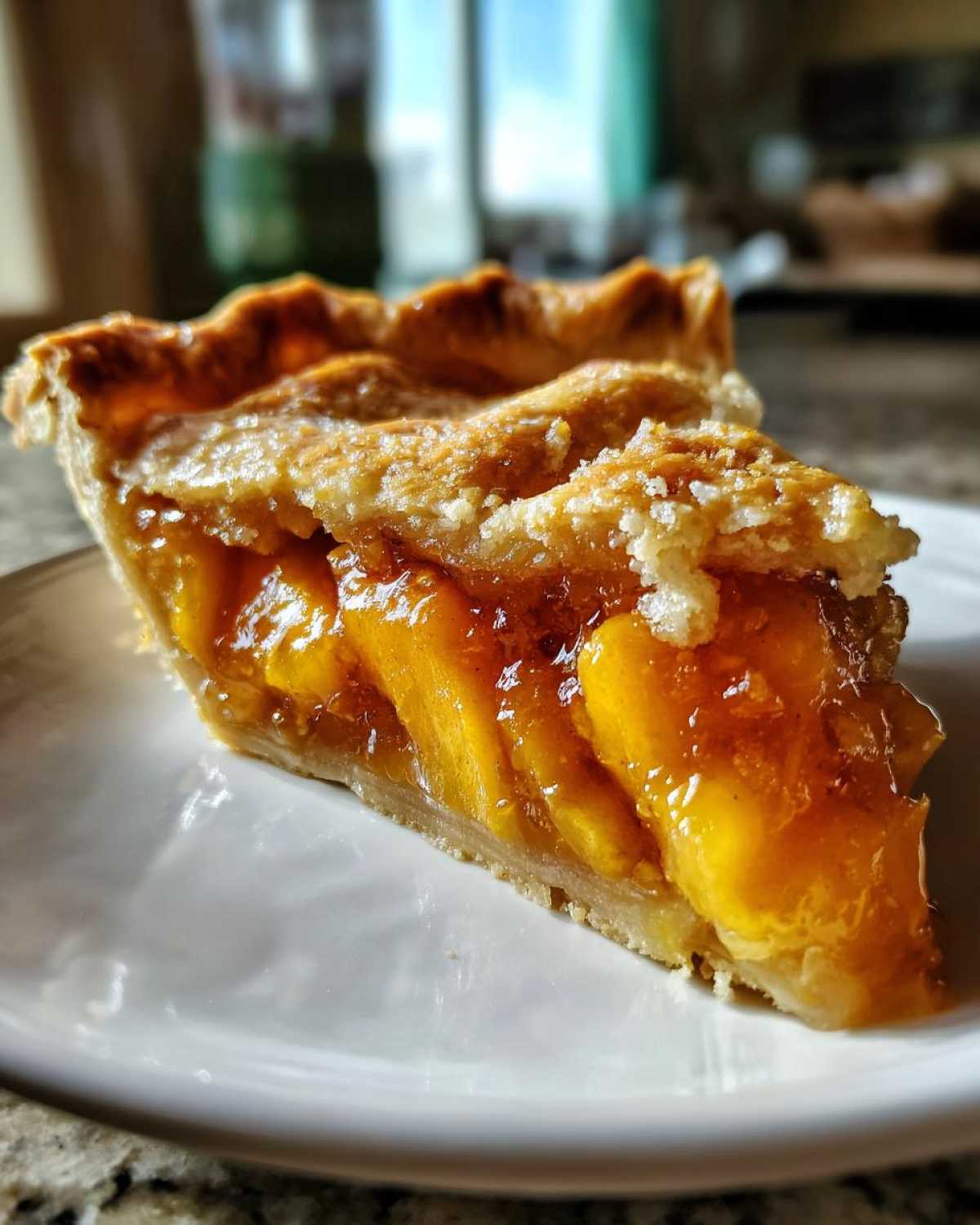 Ginger Cardamom Peach Pie Filling (Freezer/Canning) - detail 2