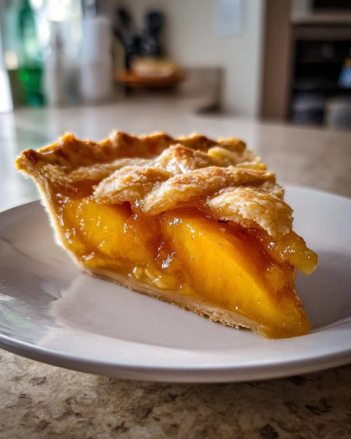 Ginger Cardamom Peach Pie Filling (Freezer/Canning) - detail 4