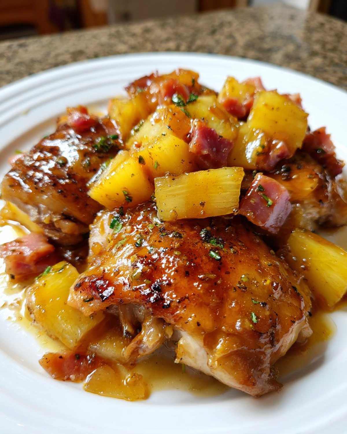 Hawaiian Sheet Pan Chicken - detail 1