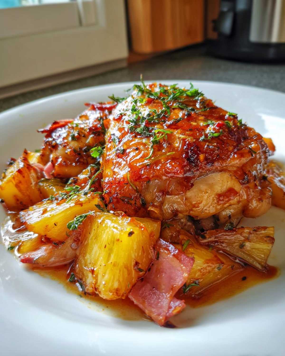 Hawaiian Sheet Pan Chicken - detail 2