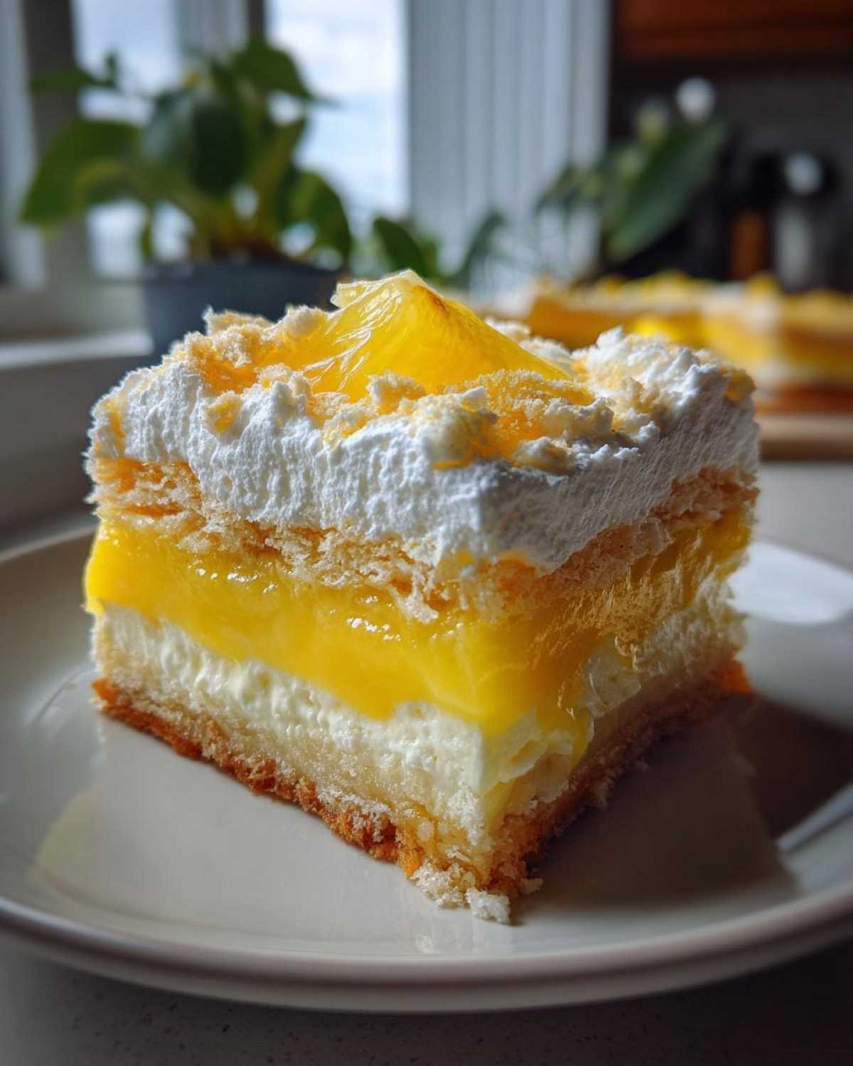 Lemon Cream Cheese Dump Cake - detail 2