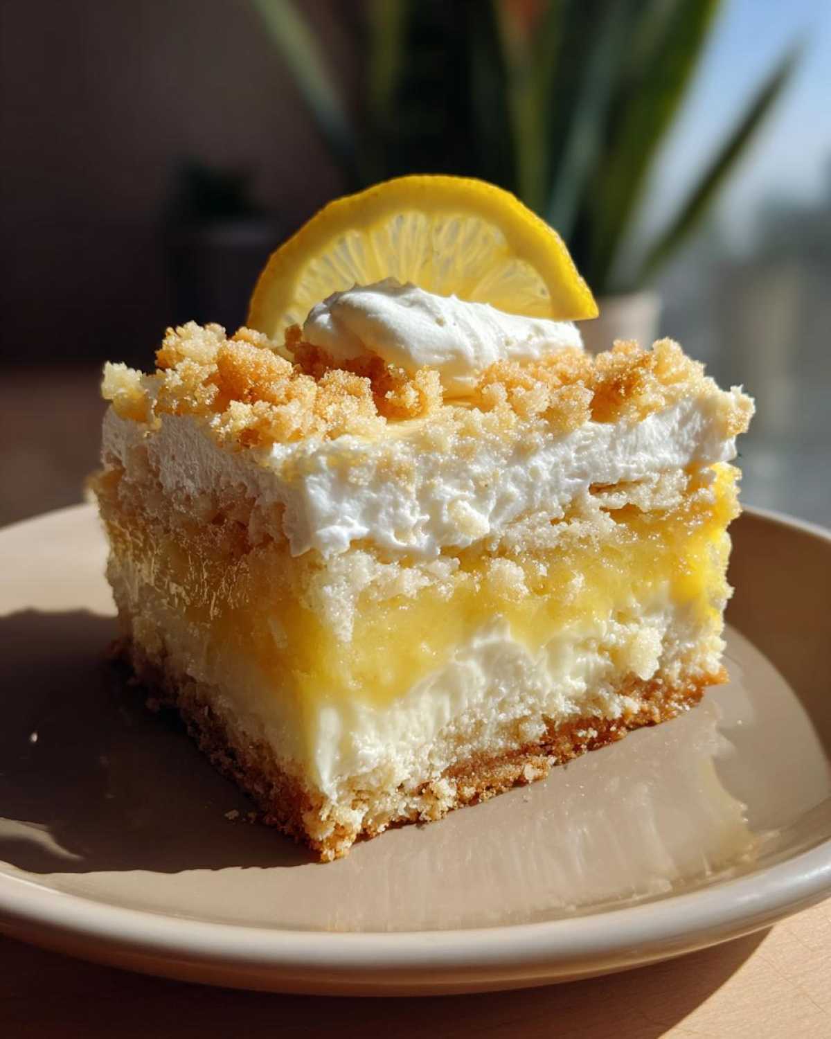 Lemon Cream Cheese Dump Cake - detail 3