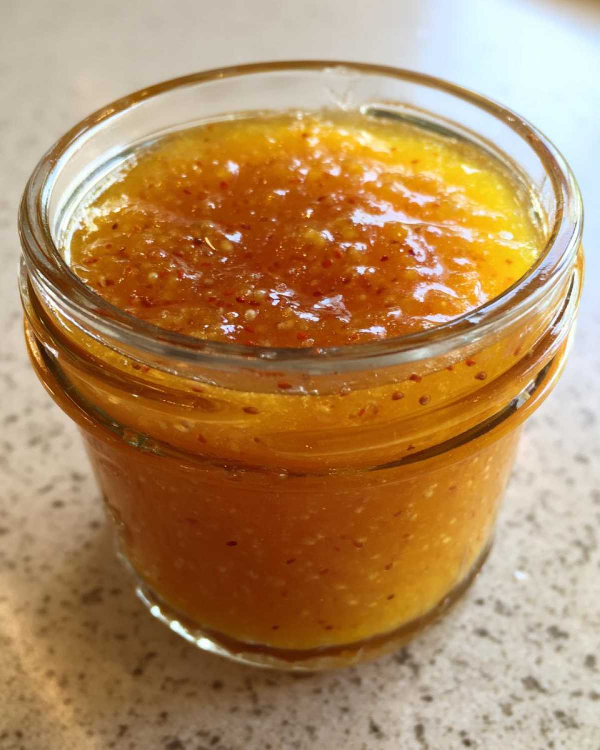 Low Sugar Apricot Chia Jam - detail 3