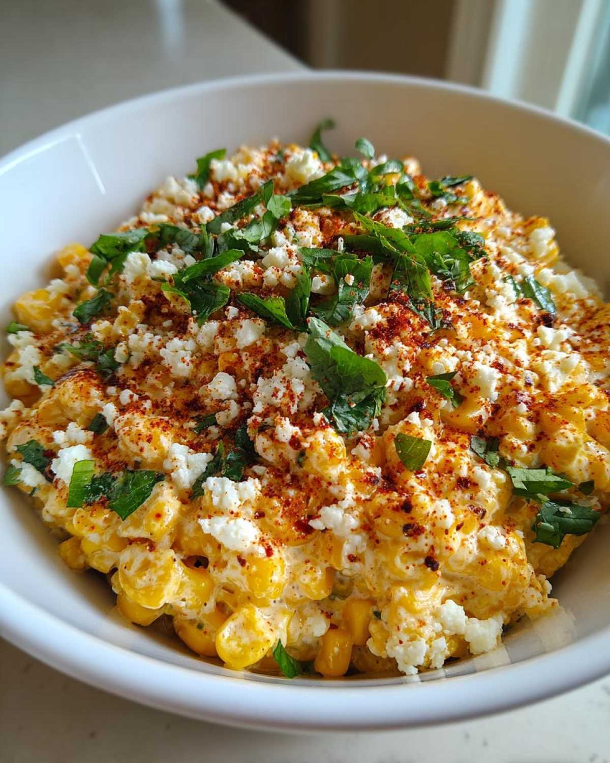 Mexican Street Corn Dip - detail 2