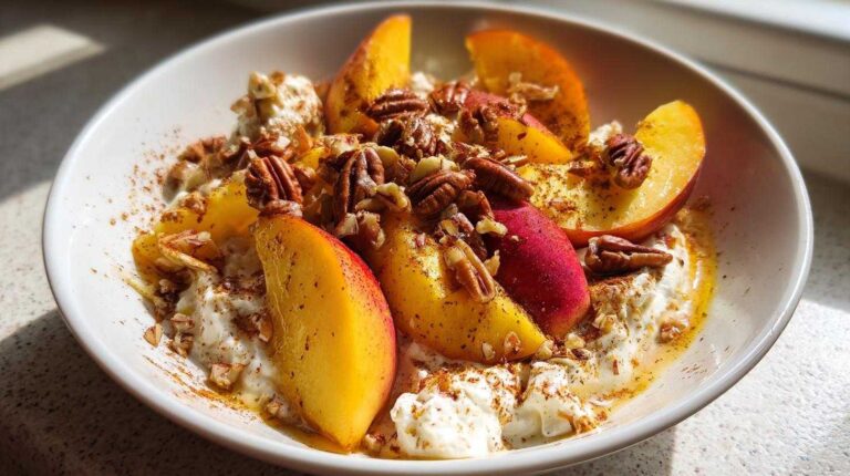 Million Dollar Peach Salad Recipe