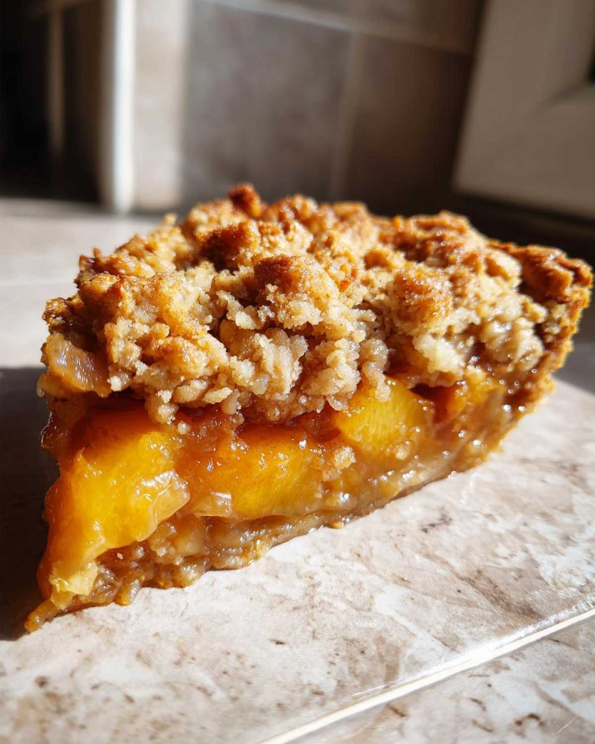 Nectarine Crumble - detail 1