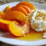 Nectarines with Honey-Kissed Cottage Cheese