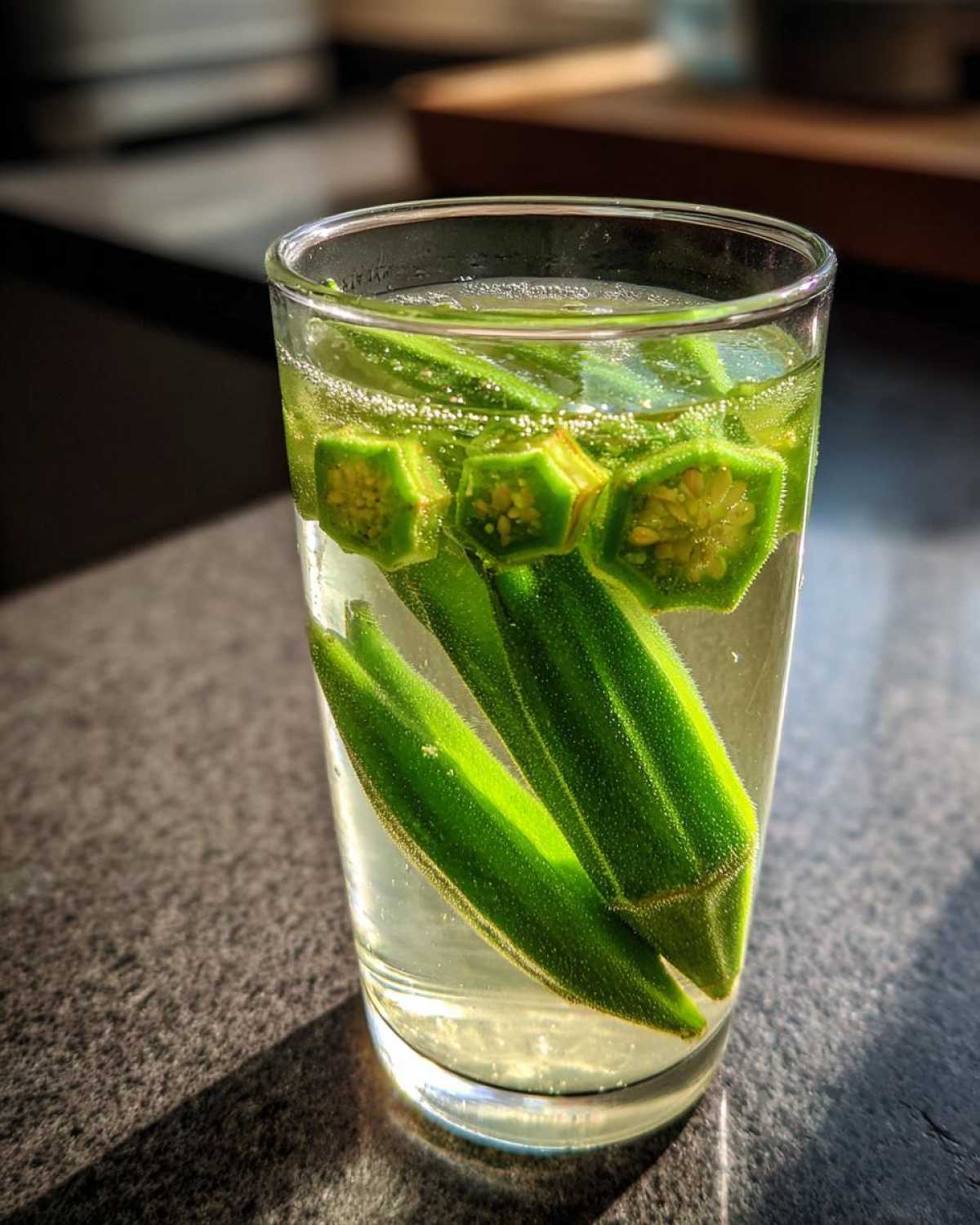 Okra Water - detail 1