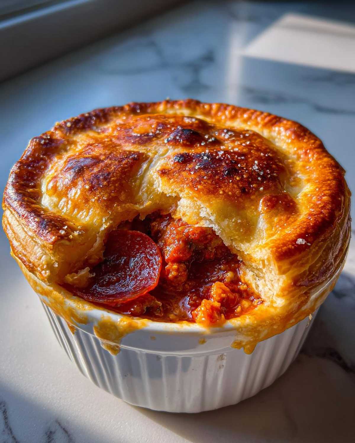 Pizza Pot Pie - detail 1