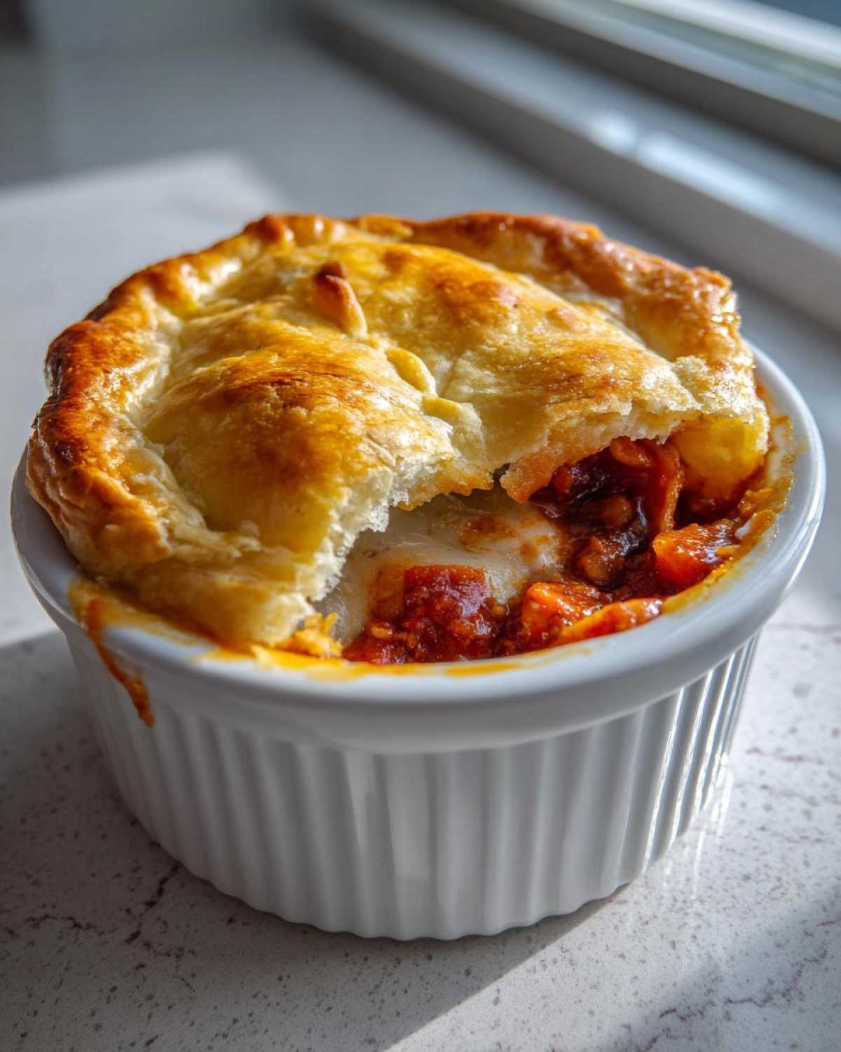 Pizza Pot Pie - detail 2