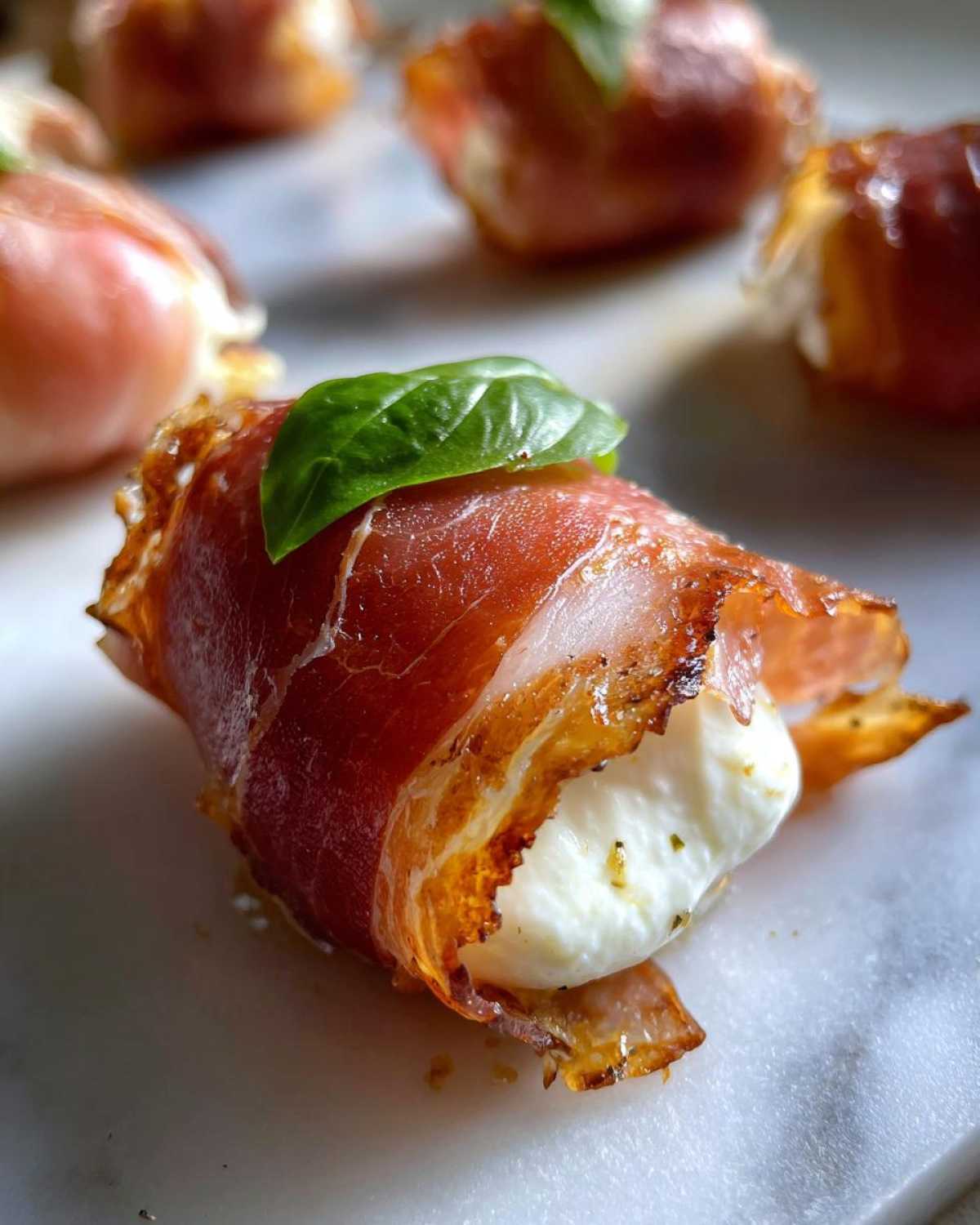 Prosciutto Wrapped Mozzarella Bites - detail 1
