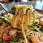 Shrimp Asparagus Pasta Primavera