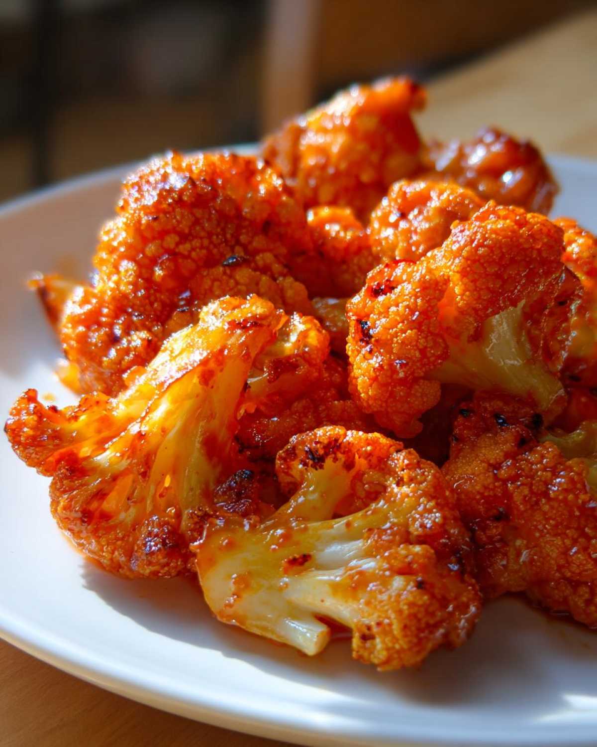 Sweet and Spicy Baked Cauliflower - detail 2