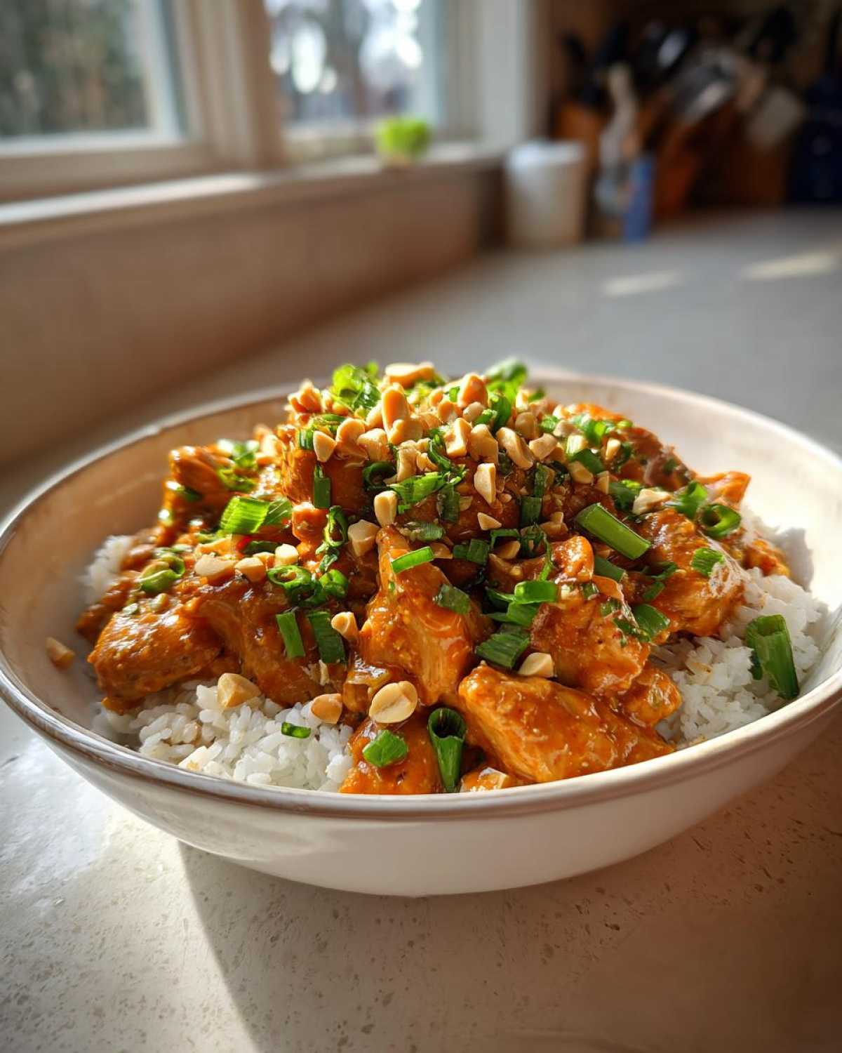 Thai Peanut Chicken - detail 1