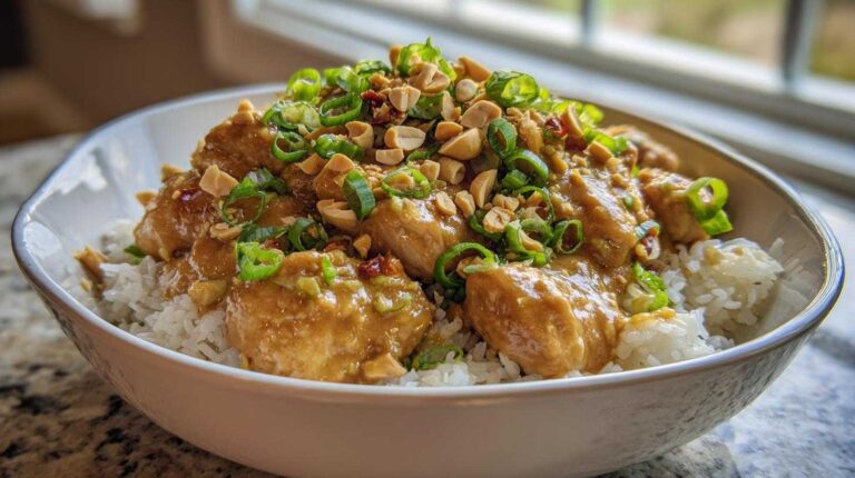 Amazing Thai Peanut Chicken: 1 Secret for an Easy Weeknight Dinner Thai Peanut Chicken