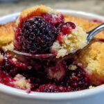 black raspberry cobbler