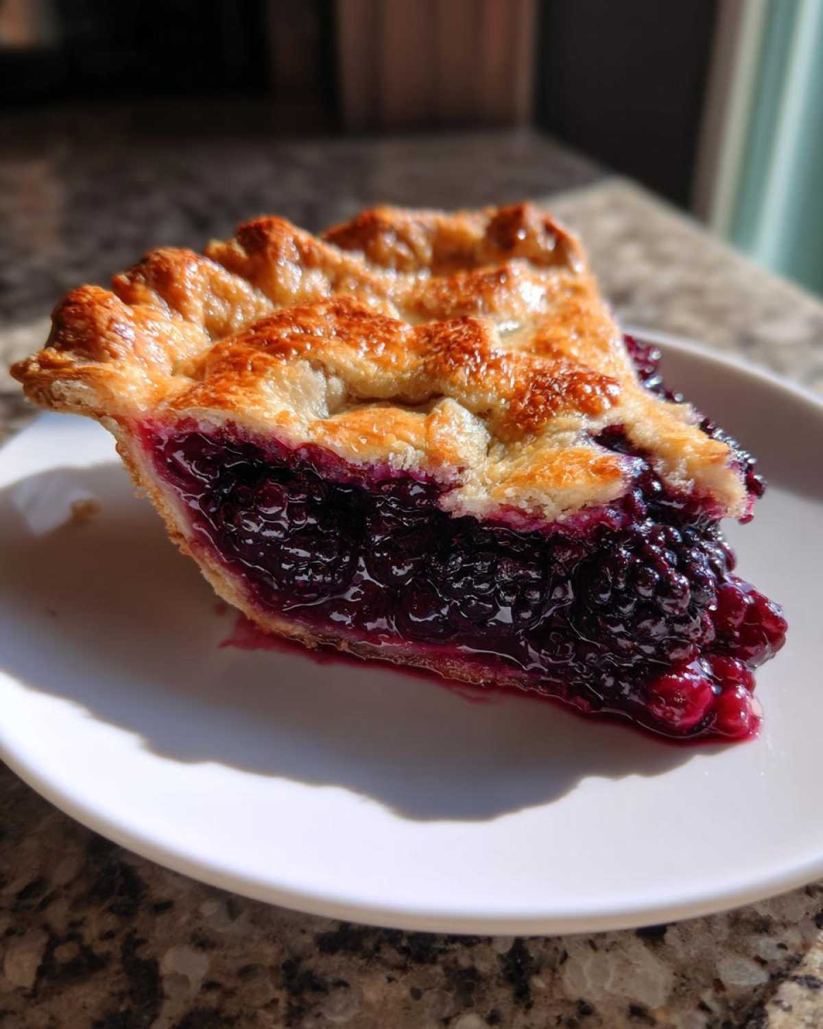 black raspberry pie - detail 4