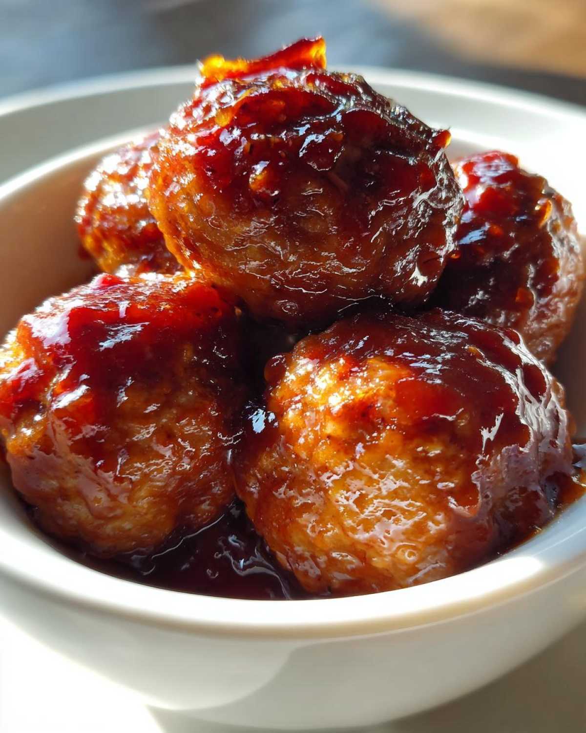 BBQ Cocktail Meatballs - detail 2