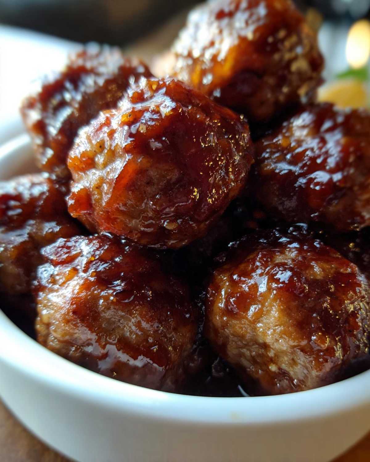 BBQ Cocktail Meatballs - detail 3