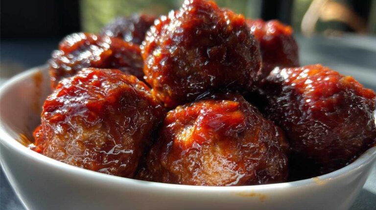 BBQ Cocktail Meatballs