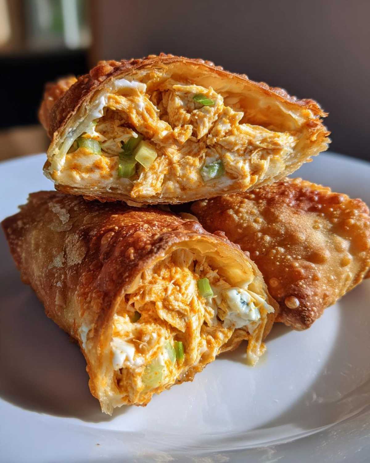 Baked Buffalo Chicken Egg Rolls - detail 1