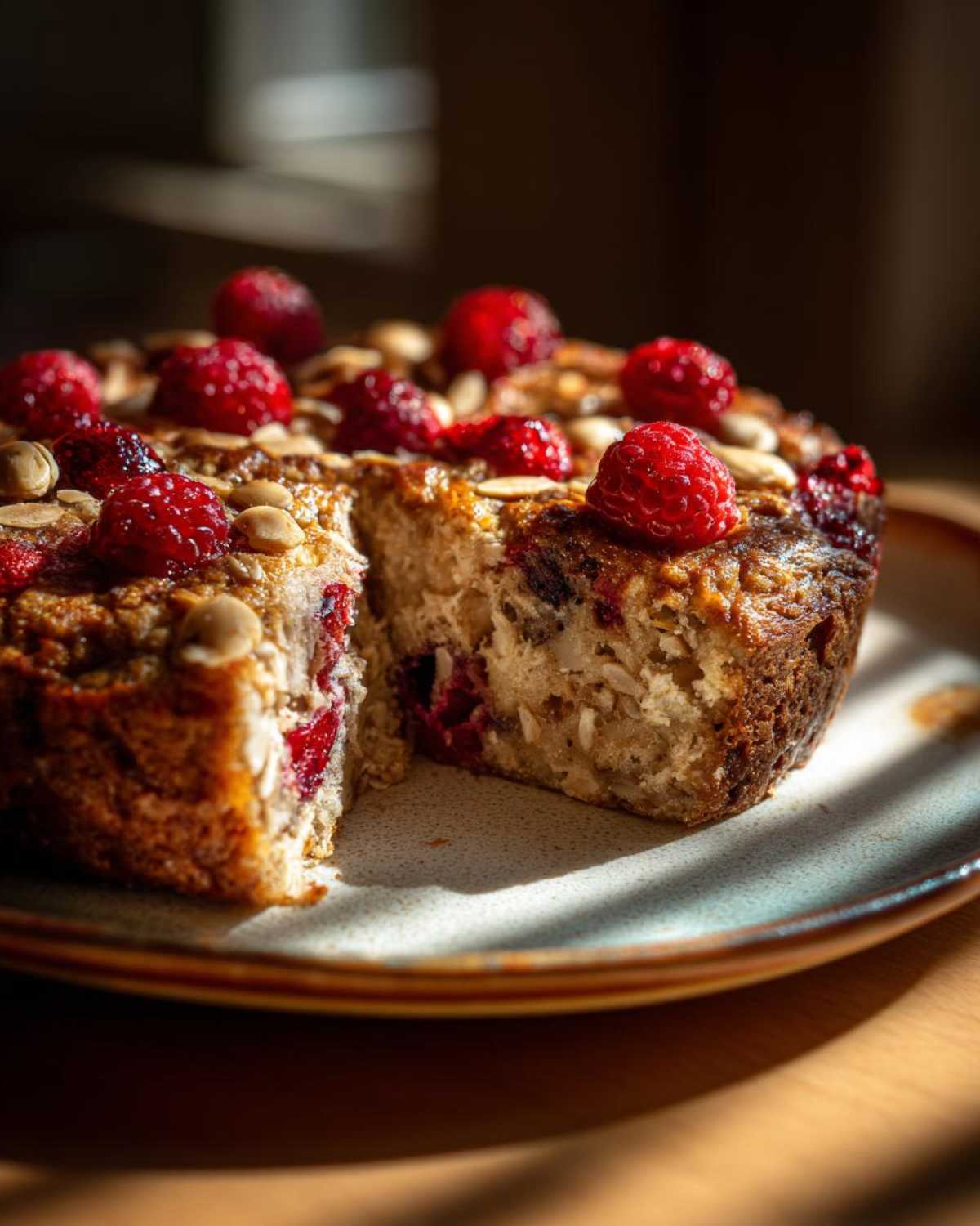 Baked Oatmeal with Berries - detail 1
