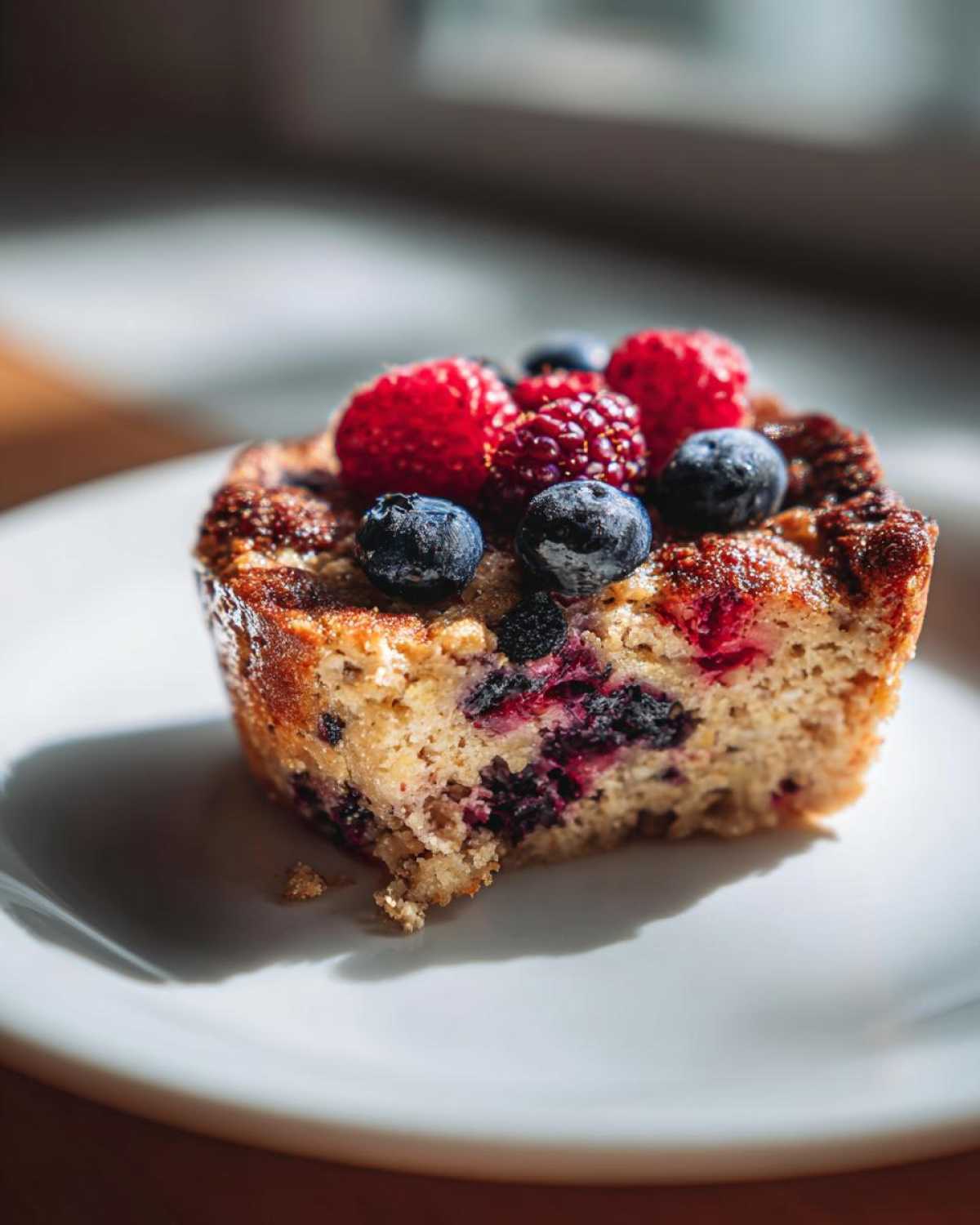 Baked Oatmeal with Berries - detail 3