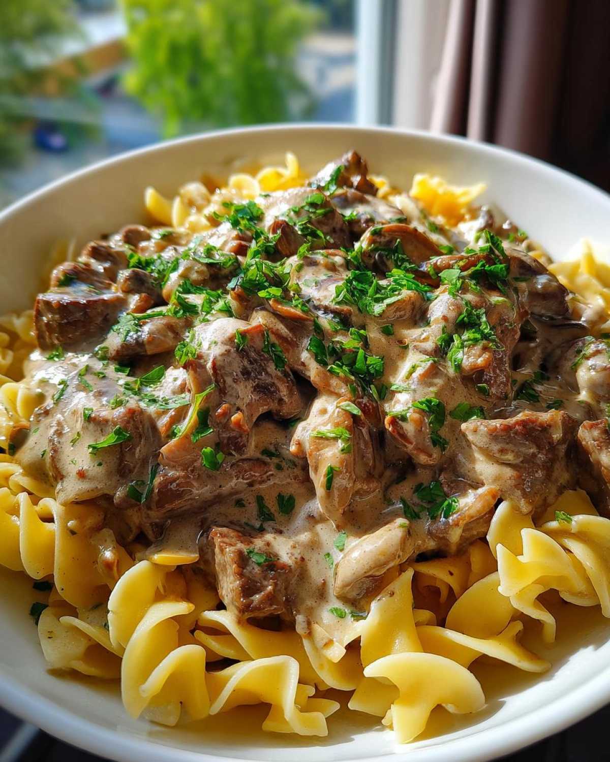 Beef Stroganoff (Mushroom Sauce) - detail 1