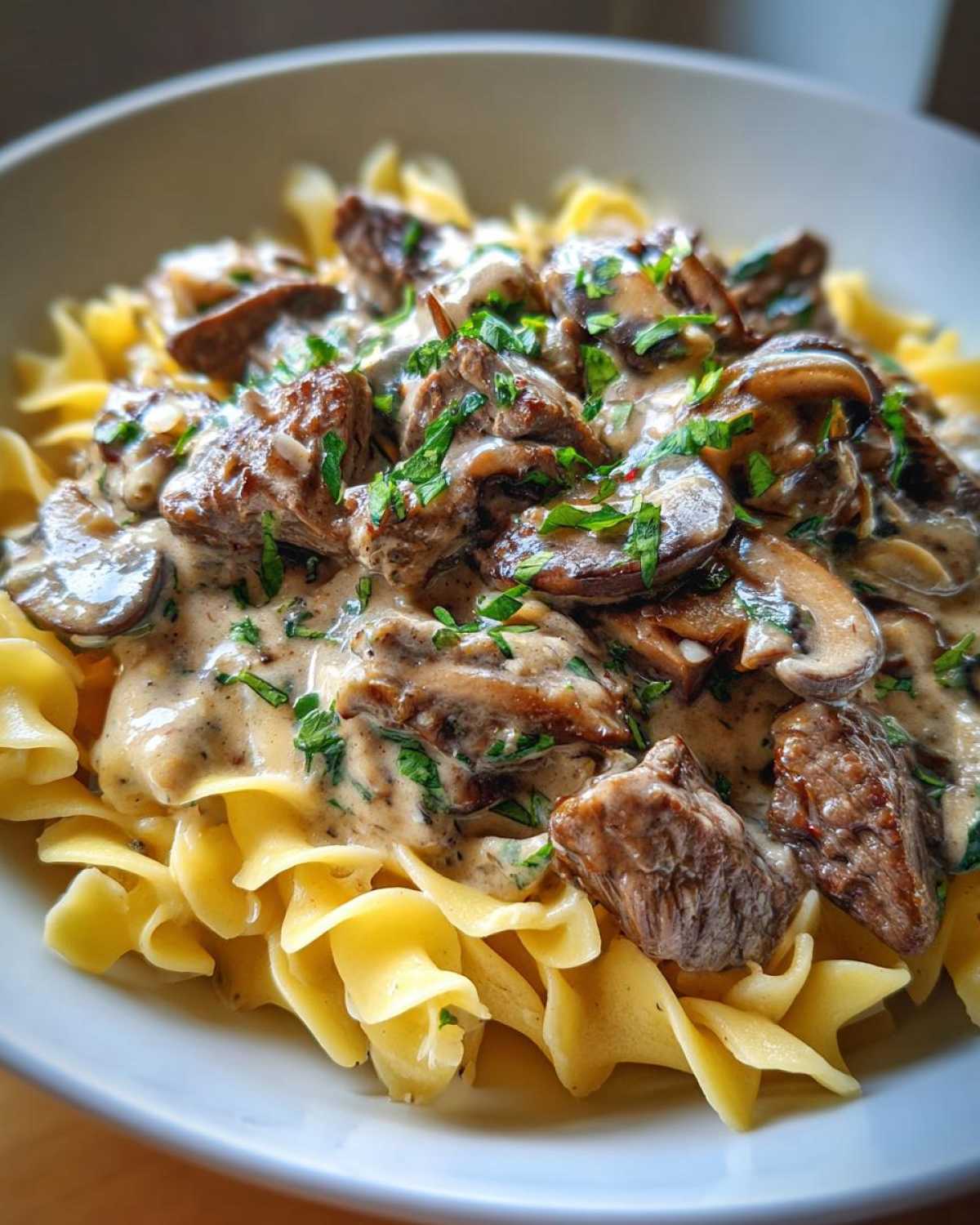 Beef Stroganoff (Mushroom Sauce) - detail 2