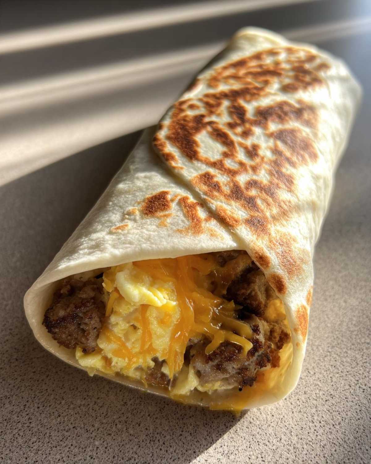 Breakfast Burritos with Sausage and Egg - detail 3