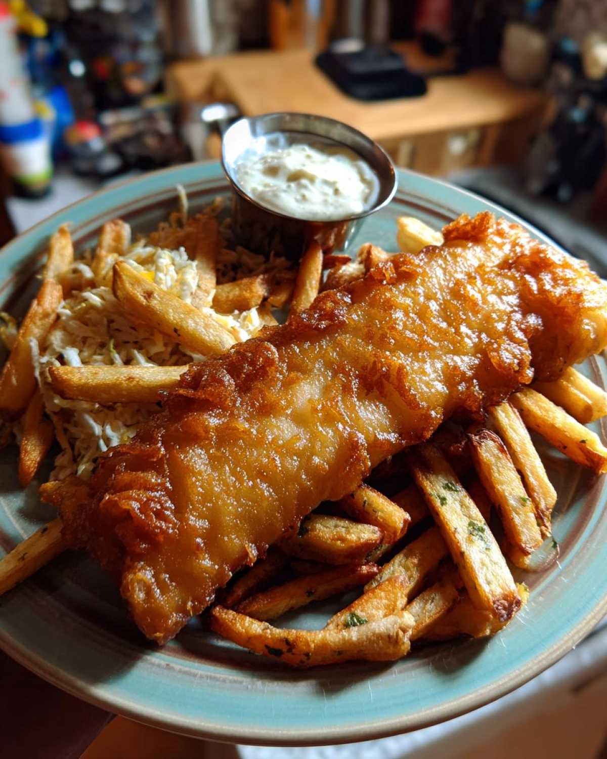 British Fish and Chips - detail 2