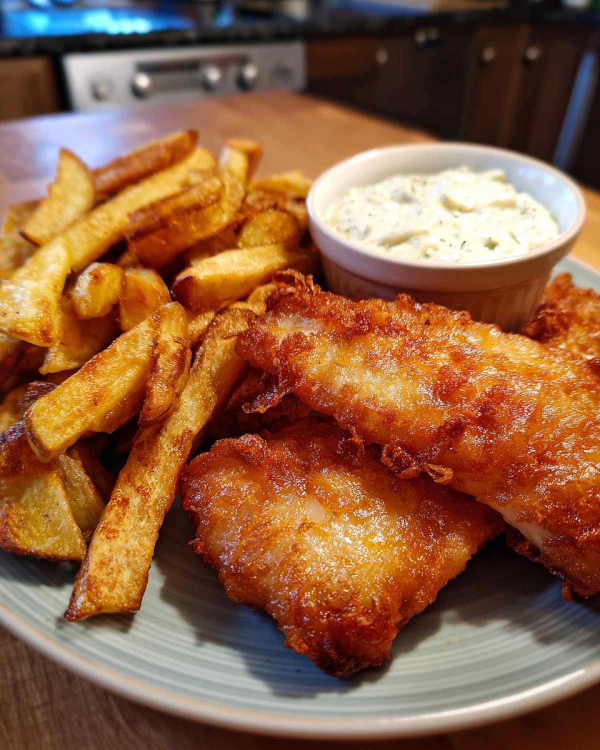 British Fish and Chips - detail 3