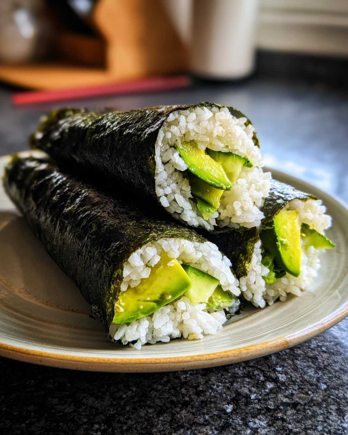 California Sushi Rolls (Homemade) - detail 1